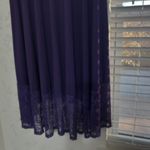 Beautiful L Cold Shoulder Butterfly Sleeve Pullover Maxi Dress in Royal Purple Size L Photo 3