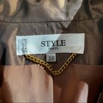 Made in France silk crepe blazer, size 36 Photo 9