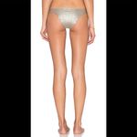 PilyQ  metallic snakeskin teeny bikini. NWT Photo 3