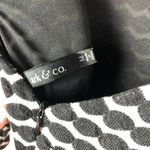 Ark & Co. Boutique Black & Ivory Printed 3/4 Sleeve Romper M Photo 33