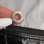 Vera Bradley Black Yellow Accessory Pouch Photo 2