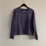 Pact NWT  Purple Organic Cotton Moonlight Crewneck Large Photo 2