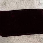 Jimmy Choo Women's Burgundy Velvet Clutch Bag Formal Evening Photo 1