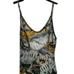 Aria  Snake Print Mesh Slip Dress Semi Sheer Midi Club Party Grunge Size Small Photo 6