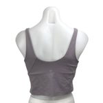 Lululemon Purple Sleeveless V Neck Yoga Workout Athletic Crop Tank Top Size 10 Photo 1