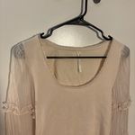 Anthropologie Victorian Ruffled Cream Top NWT Size S | Coquette Feminine Western Photo 7
