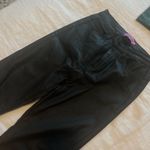 Edikted  Leather Flare Pants Black Photo 2