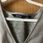 Dennis Basso  Metallic Long Sleeve Top Photo 5