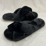 TOTES Black Toasties Memory Foam Slippers Women's XL (9 Photo 2