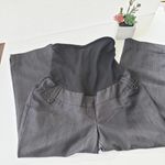 Motherhood  Dark Gray Career Wear Capris S Photo 1