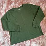 Terra & Sky GREEN OVERSIZED CREWNECK Photo 0