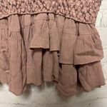 Free People , Baby Doll Bralette Ruffled Bottom, Extra Small Tank Top Pink Photo 8