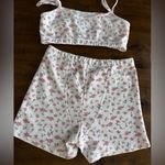 Edikted  Primrose Waffle Shorts and Halter set Photo 4