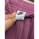 Nike  Essentials Women's Shorts High Rise Fleece Inseam 6 In DM6123-100 Purple XS Photo 6