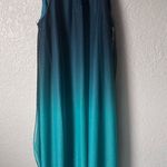 Venus maxi halter neck green blue ombré sparkle maxi medium Photo 0