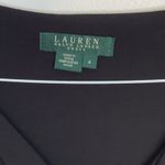 Ralph Lauren Lauren  Black vneck dress‎ Photo 1