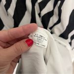 VILAGALLO Dress zebra print black white embroidered Size 42 Photo 3