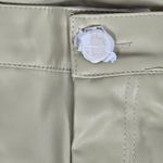 We Wore What Buttery Vegan Leather Kick Flare Pant 25 Oat NWT Photo 3