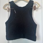 POL teddy bear fuzzy crop top size large Photo 4