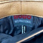 Hobo International Tan Leather Crossbody Purse Double Flap Photo 8