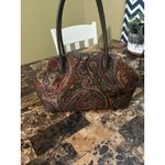 St. John’s Bay Vintage Paisley Hand Bag Brown Photo 6