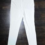 Mango MNG Collection White Skinny Leg Darted Trousers Photo 0