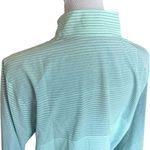 NWT Womens Mono B Boutique Ombré Stripe 1/4 Zip Active Pullover Jacket Photo 3