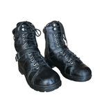 Harley Davidson Vintage  Leather Pebbled Hightop Boots size Photo 1
