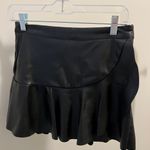 DO+BE Black leather skirt  Photo 2