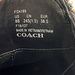 Coach Torri Bootie Leather Ankle Boots Purple FG4189 Photo 2