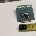 NWT Pewter Dayton Beach Brooch Pin Florida Travel Pin Photo 2