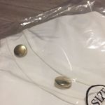 Sharagano NWT White Belted Cap Sleeve Sheath Dress Photo 4