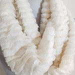 Cejon Cream Faux Fur Infinity Scarf One Size NWT Photo 1