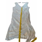 Laundry by Shelli Segal  White Sequined Dress - Size S Photo 6