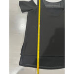 Cooper and Ella  Cold Shoulder Top Sheer‎ Black Blouse Party Casual S Photo 7