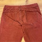 London Jean Women’s Burnt Rust Orange Corduroy Pants 10 Short Mid Rise Stretch Size undefined Photo 4