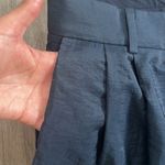 COS  Navy High Waisted Cropped Pants 14 Photo 4