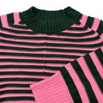 Anthropologie  Pink and Dark Green Sweatrer-MP Photo 2