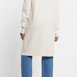 EXPRESS 61- Padded Shoulder Button Pocket Cardigan Small Photo 3