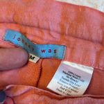 Johnny Was Size MEDIUM Coral Pink Linen Wide Leg Button-Front Pants Photo 10