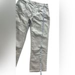 Rebecca Minkoff RM ‎ Metallic Silver 100% Cotton Jeans New Without Tags Size 12 Photo 7