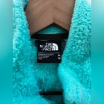 The North Face  Osito Jacket Fleece Full Zip Teal fuzzy soft M Photo 2