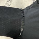 Anthropologie Black Tulle Hem Sweatshirt Tunic Small Photo 9