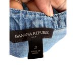 Banana Republic  Women's Chambray Denim Tunic Dress Size 2 With Pockets Classic Photo 2