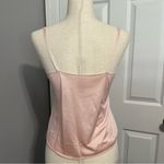 Vintage JC Penny USA Union Made Baby Pink Lace Camisole Size 34 Photo 3