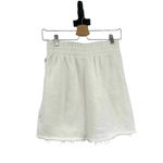 Good American  The High Waist White Sweat Skirt White Size 2 / US Medium‎ Photo 6