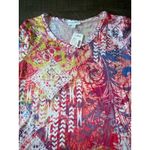 Fashion Bug NWT  Women's Multicolor Short sleeve Top‎ size Large Photo 1