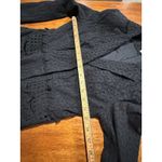 CAbi  Black Lace Blazer 4 Women's Long Sleeve Work Office Party Photo 8