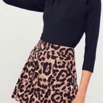 Hayden High Waisted Leopard Animal Print Skirt Shorts Skort Photo 0