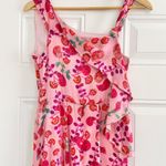 SALONI Pink Floral Leona High Slit Maxi Dress in Ammonite Rose Size 2 Photo 10